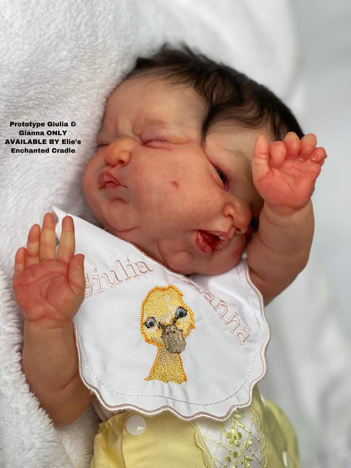 Last chance Pre-Order Gianna and Giulia (Doll kit Only) Doll with Two faces  (diprosopus)