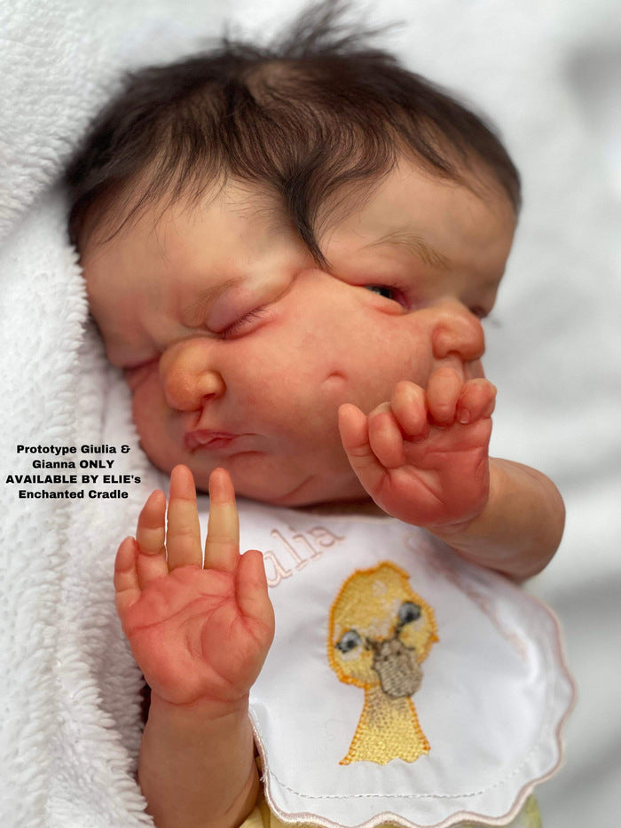 Last chance Pre-Order Gianna and Giulia (Doll kit Only) Doll with Two faces  (diprosopus)